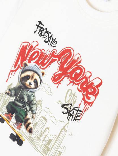 CAMISETA M/L NEW YORK ATIVO