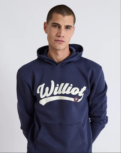 SUDADERA CON CAPUCHA LOGO VINTAGE WILLIOT