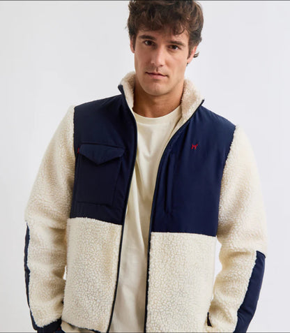 CAZADORA HÍBRIDA BORREGO CRUDA WILLIOT