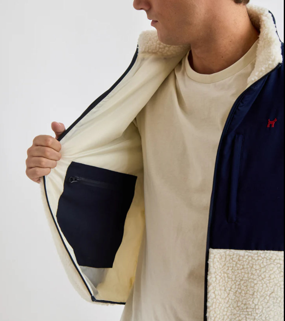 CAZADORA HÍBRIDA BORREGO CRUDA WILLIOT