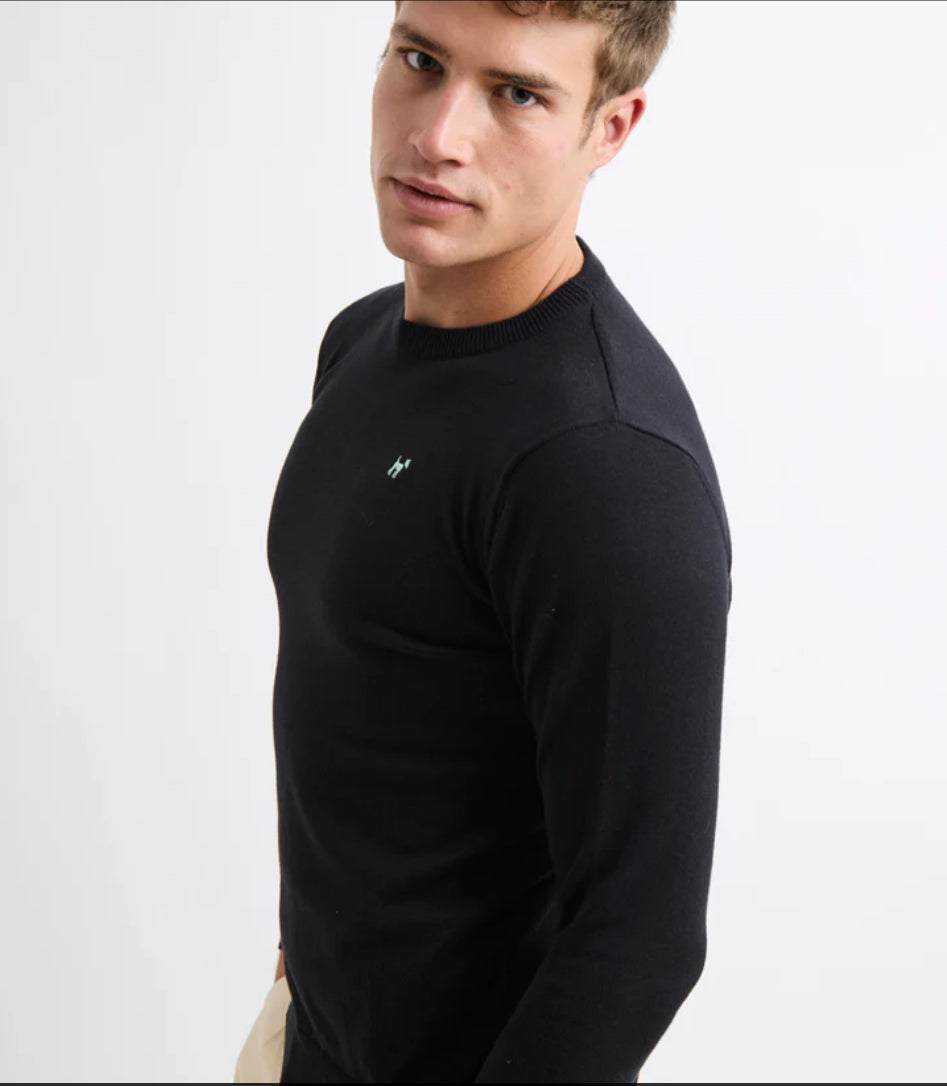 JERSEY CUELLO REDONDO NEGRO WILLIOT