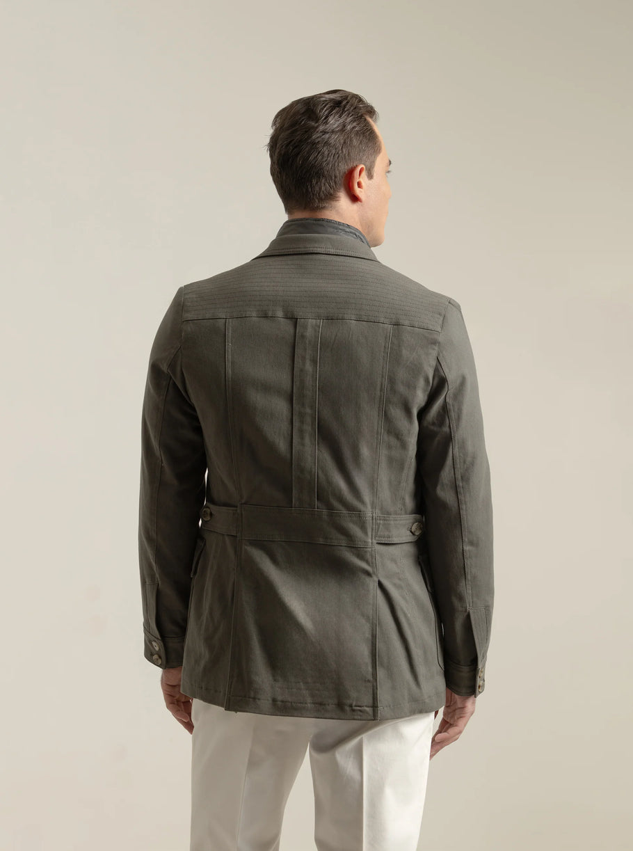 CAZADORA SAHARIANA KHAKI PUROEGO