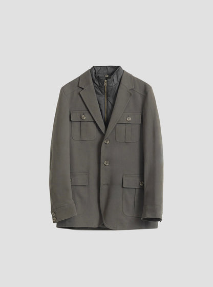 CAZADORA SAHARIANA KHAKI PUROEGO