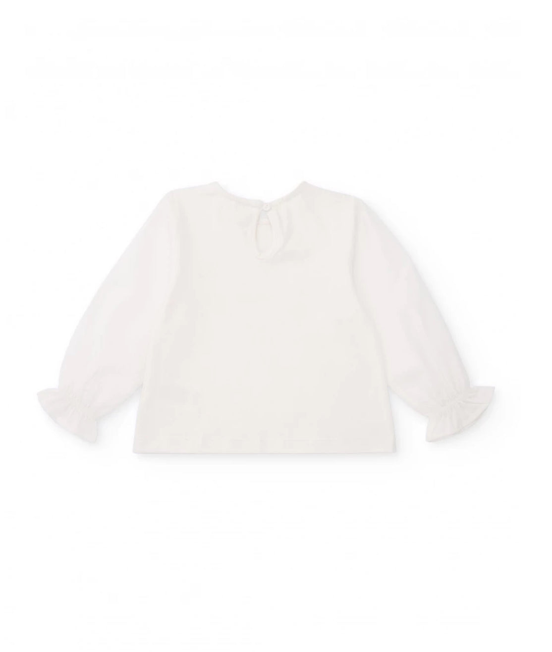 CAMISETA BLANCA ESTAMPADO CORAZONES TUC TUC