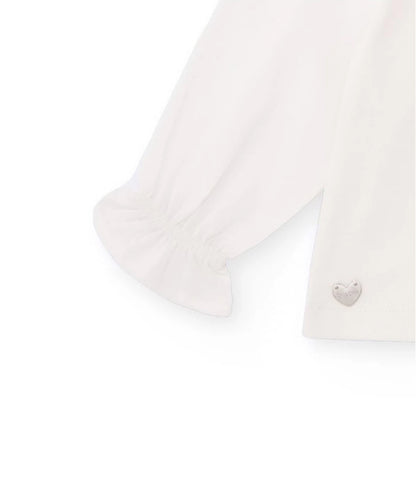 CAMISETA BLANCA ESTAMPADO CORAZONES TUC TUC