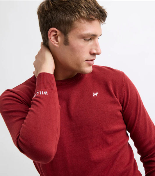 JERSEY CUELLO REDONDO BURDEOS WILLIOT