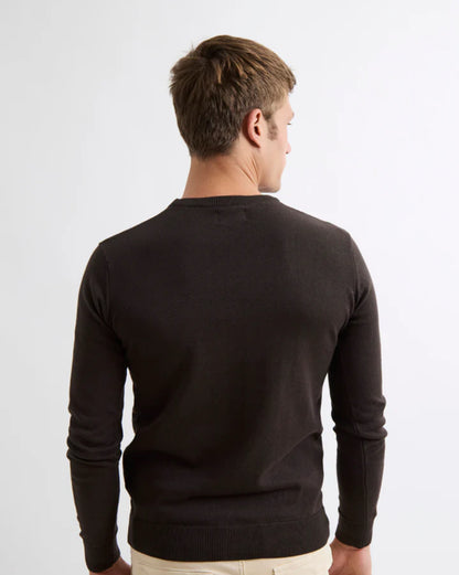 JERSEY CUELLO REDONDO MARRÓN CHOCOLATE WILLIOT