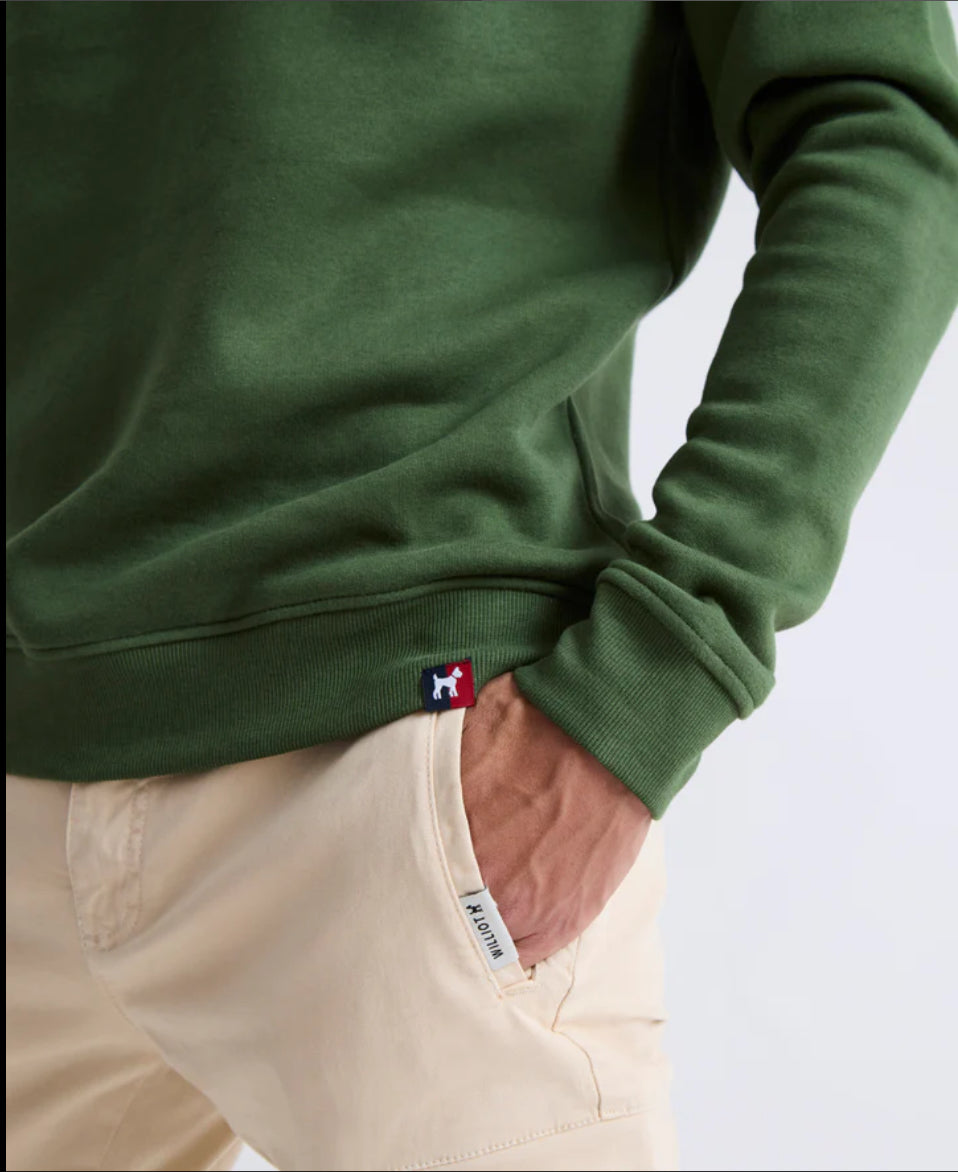 SUDADERA CON MANGA RANGLAN LOGO VINTAGE WILLIOT