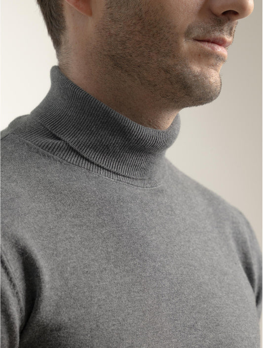JERSEY CUELLO ALTO GRIS PUROEGO