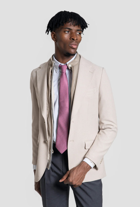 BLASIER ESTRUCTURA CON DESMONTABLE BEIGE A LA VAQUERA