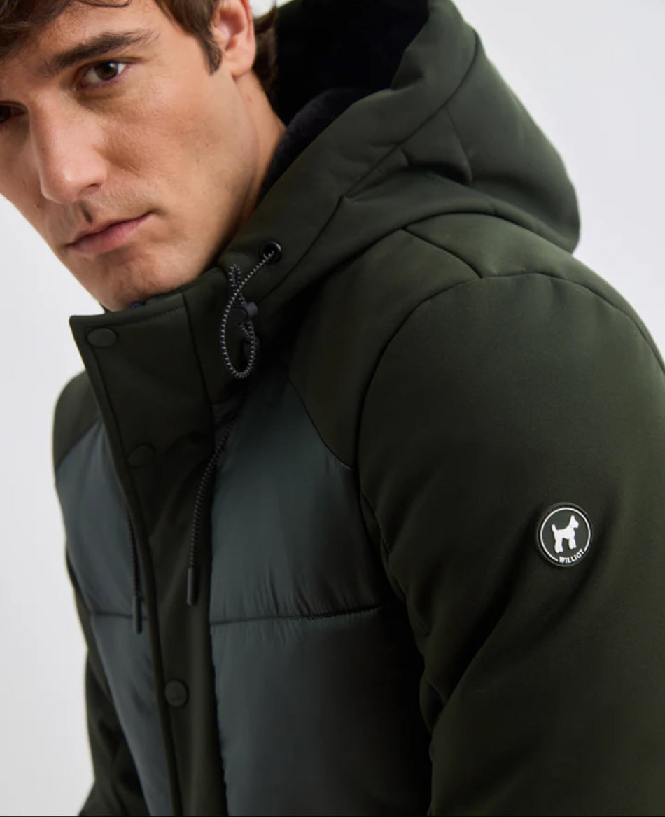 CHAQUETA TÉCNICA ULTRALIGERA VERDE WILLIOT