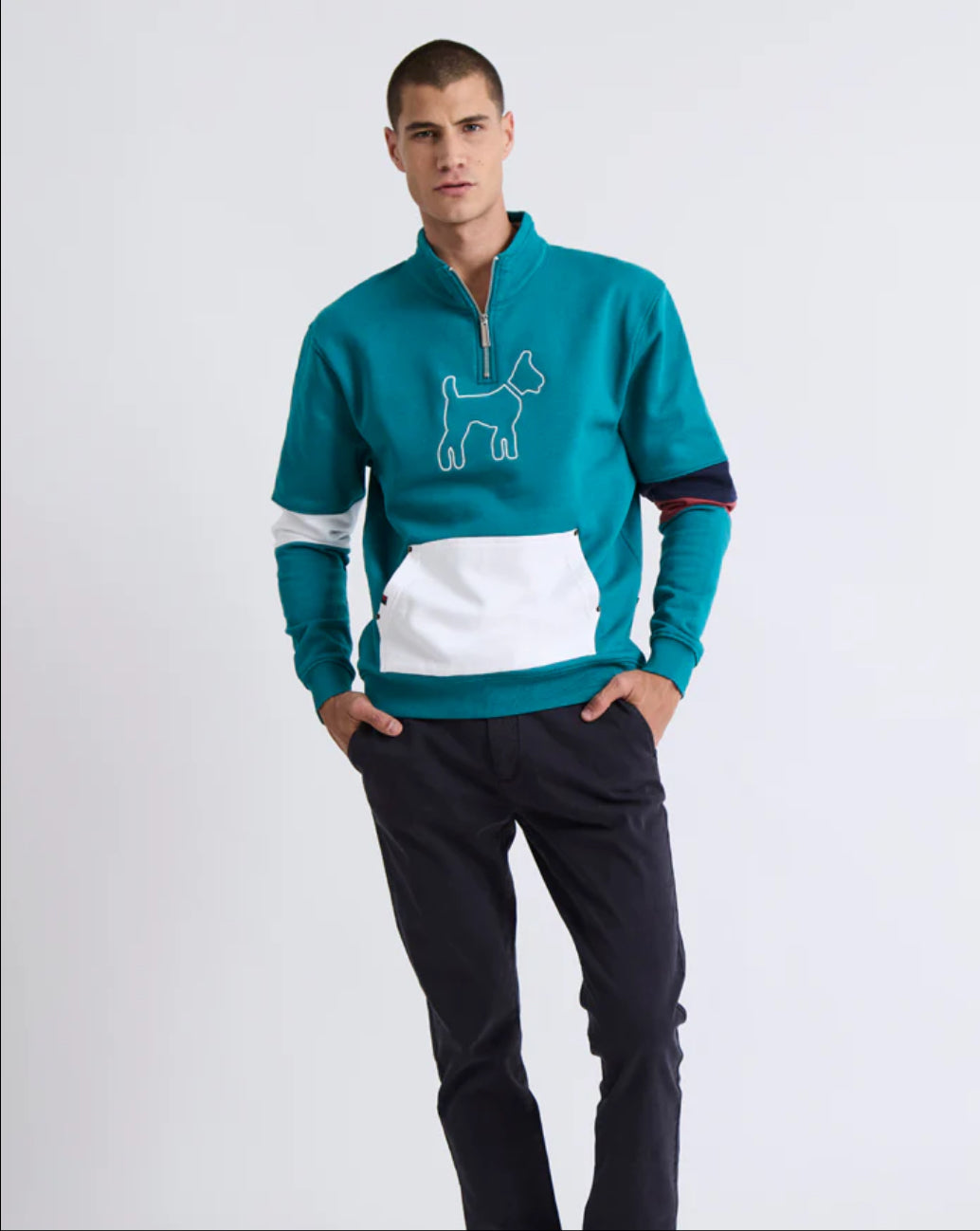 SUDADERA CON MANGAS MULTICOLOR WILLIOT