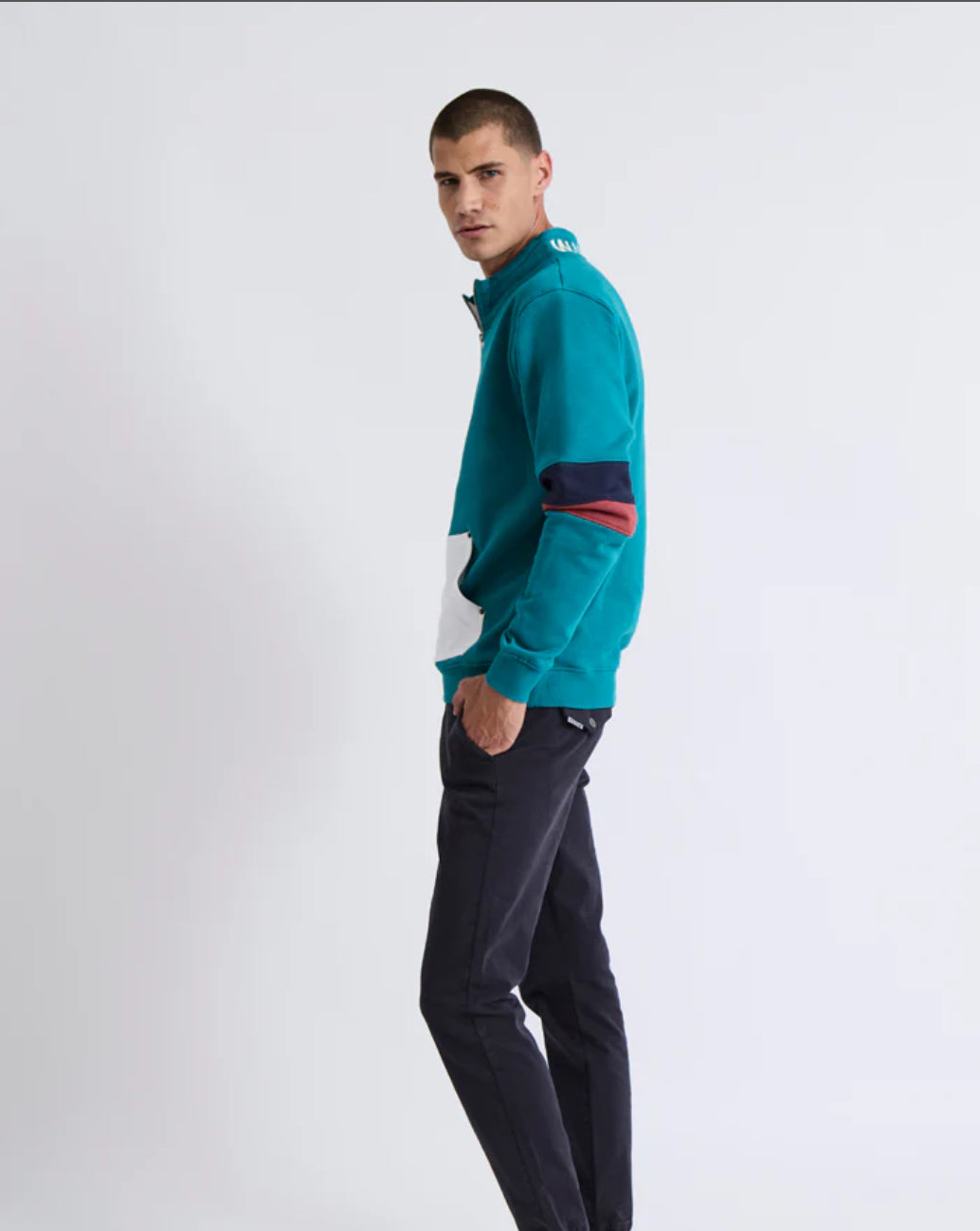 SUDADERA CON MANGAS MULTICOLOR WILLIOT