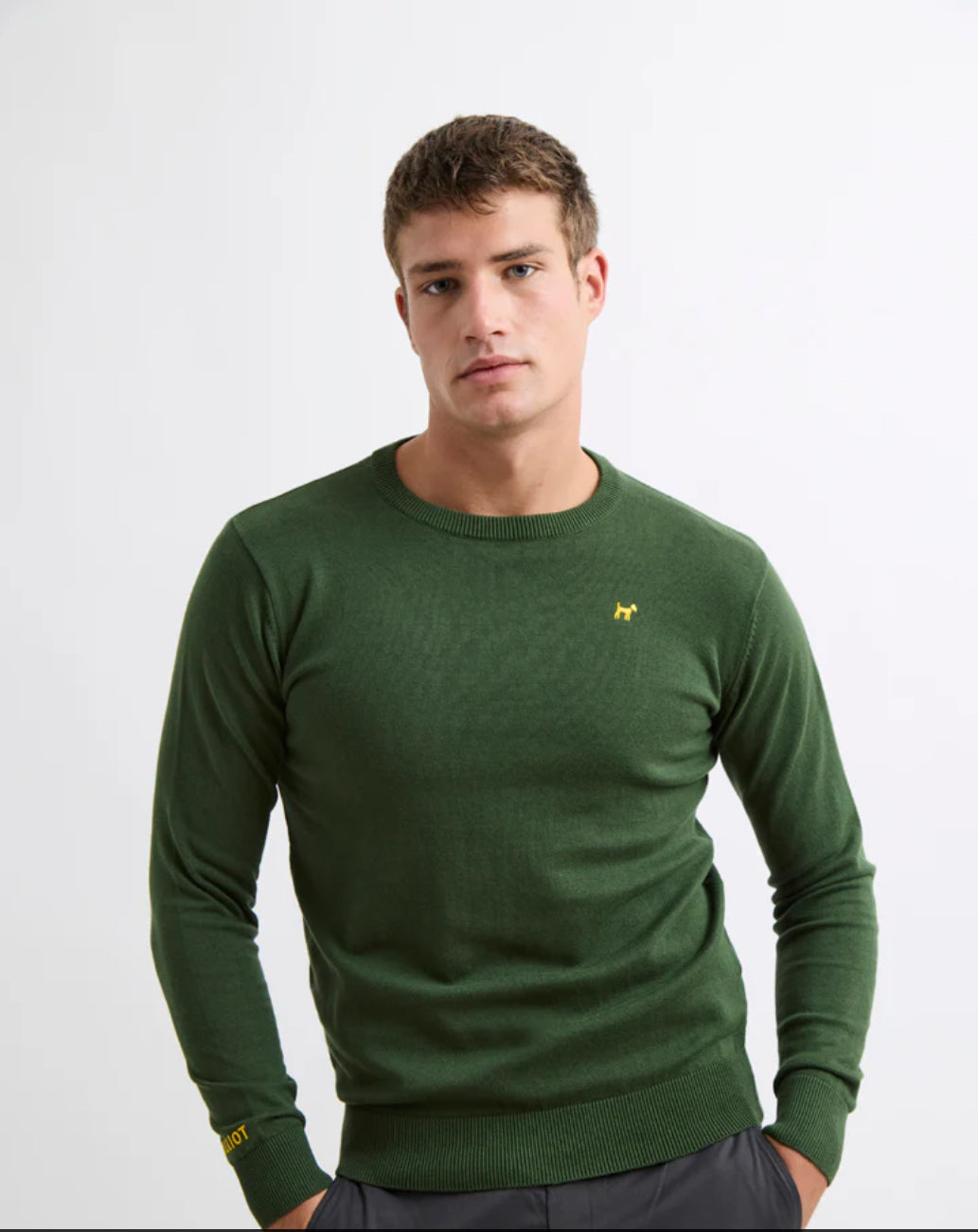 JERSEY CUELLO REDONDO WILLIOT KAKI