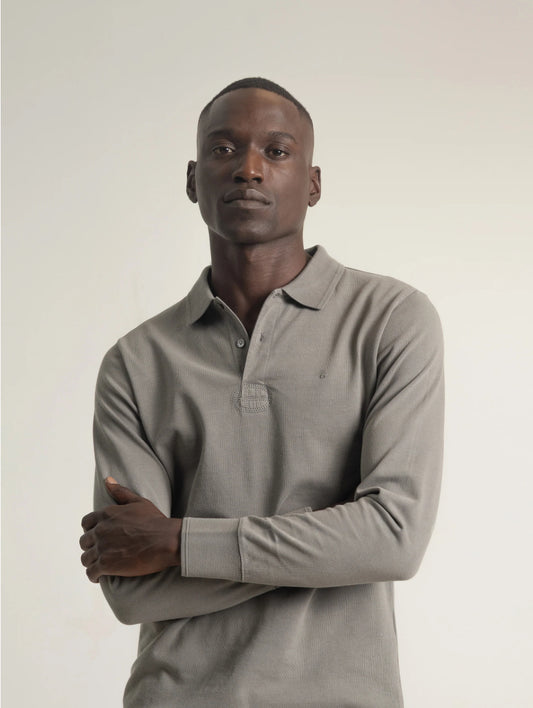 POLO LISO VERDE CEDRO PUROEGO