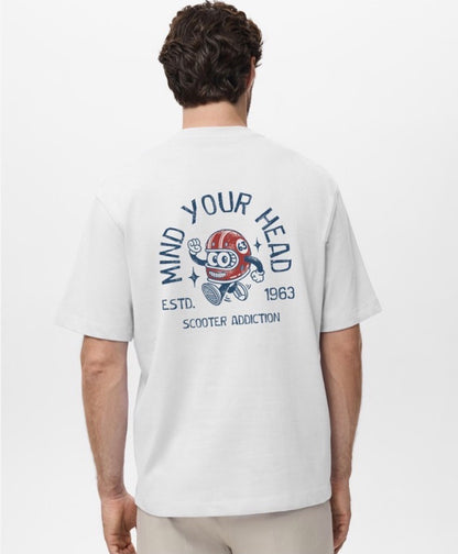 CAMISETA PONTE EL CASCO OVERSIZE SCOOTER