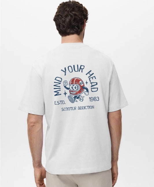 CAMISETA PONTE EL CASCO OVERSIZE SCOOTER