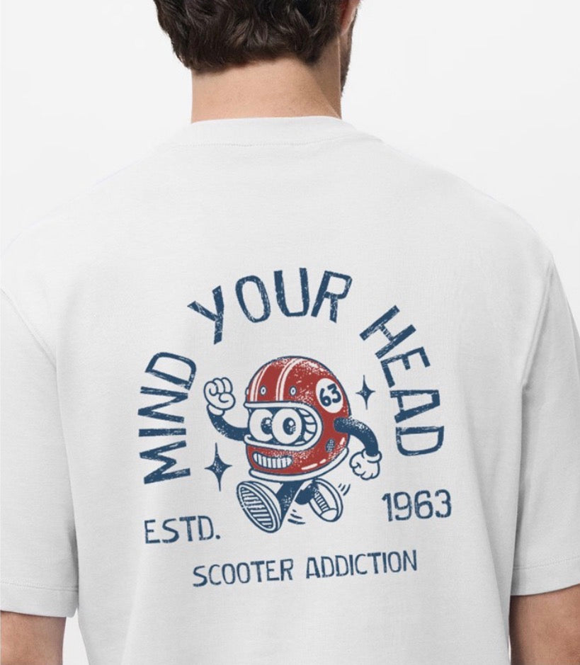 CAMISETA PONTE EL CASCO OVERSIZE SCOOTER