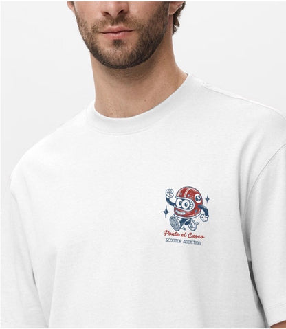 CAMISETA PONTE EL CASCO OVERSIZE SCOOTER