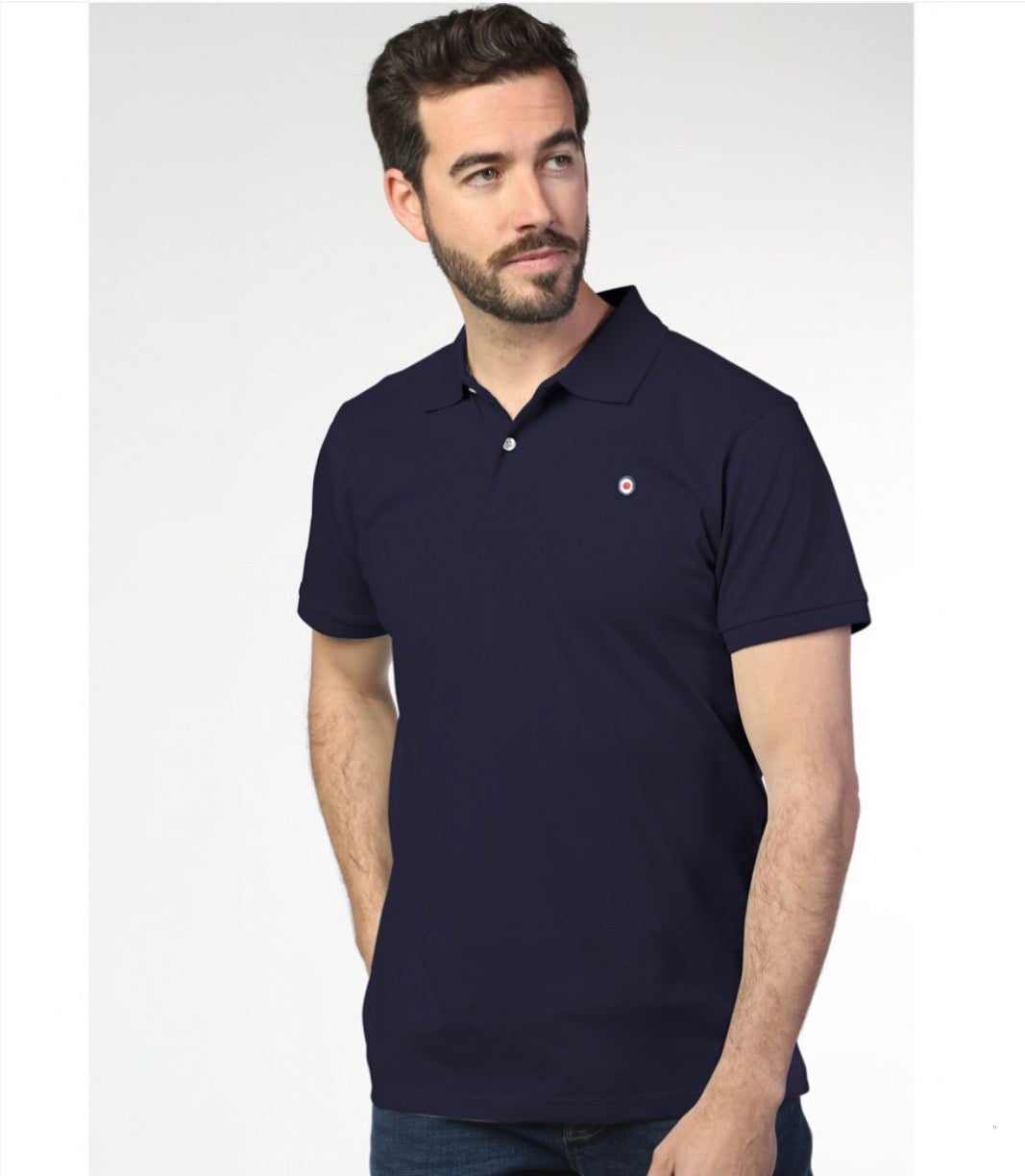 POLO BORD SCOOTER MARINO