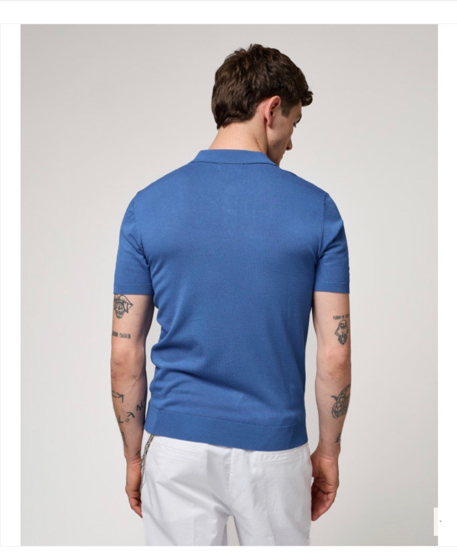 POLO IN MAGLIA MUSCLE FIT GIANNI LUPO