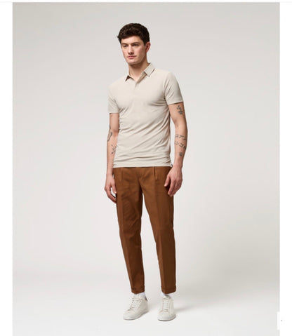POLO SUPER ELÁSTICO BEIGE GIANNI LUPO
