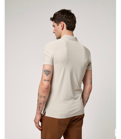 POLO SUPER ELÁSTICO BEIGE GIANNI LUPO