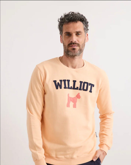 SUDADERA TIPO PARCHE ORANGE WILLIOT