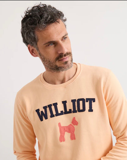 SUDADERA TIPO PARCHE ORANGE WILLIOT
