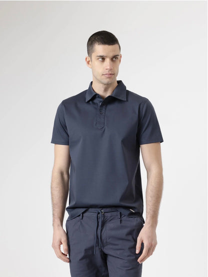 POLO INTERLOCK MARINO PUROEGO