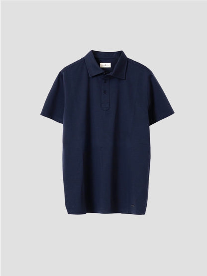 POLO INTERLOCK MARINO PUROEGO