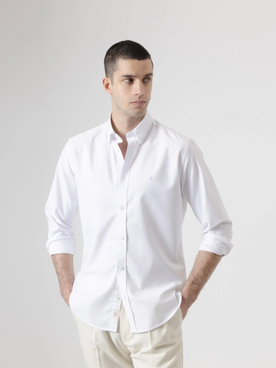 CAMISA OXFORD BLANCA PUROEGO
