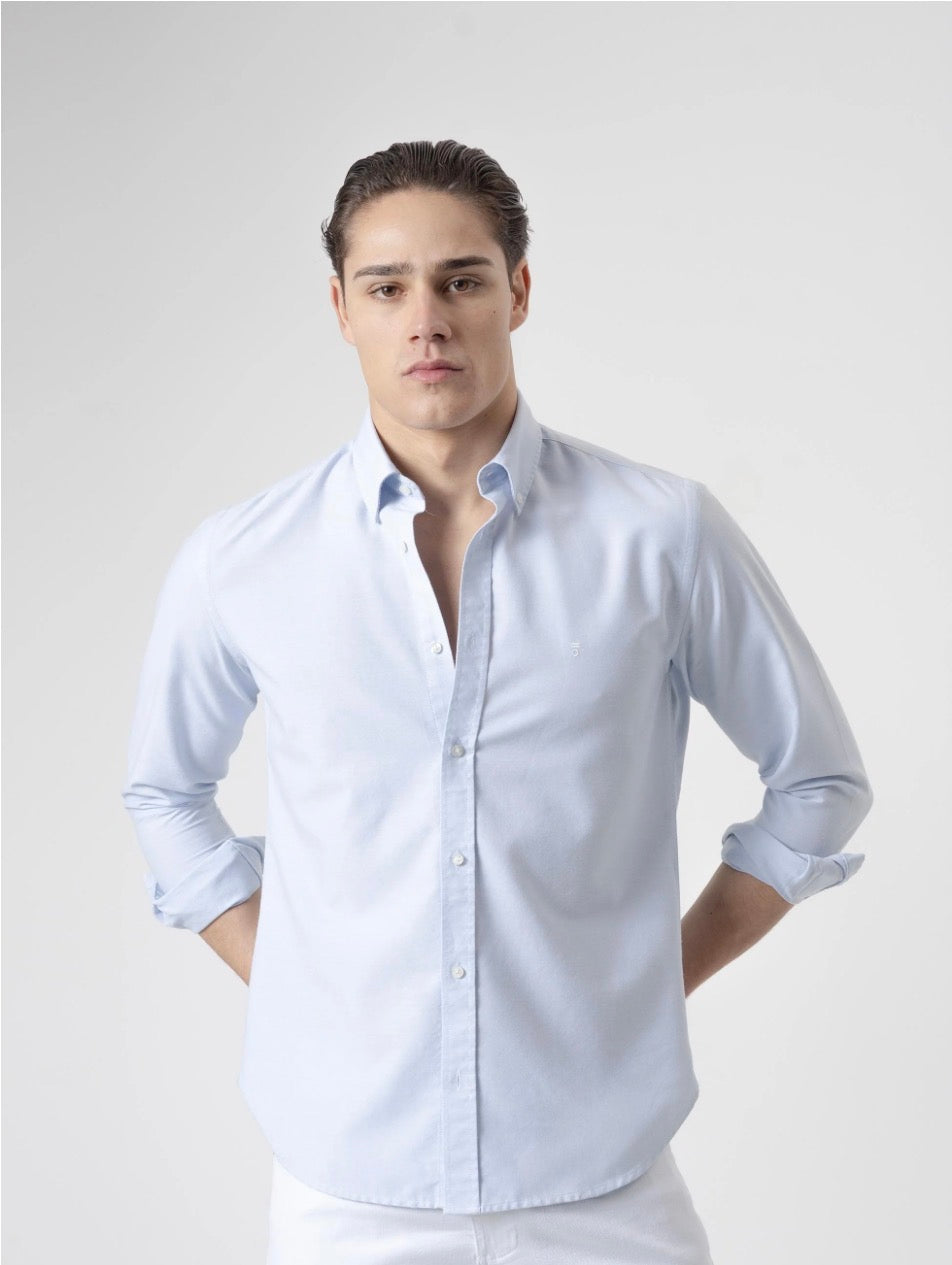 CAMISA OXFORD CELESTE PUROEGO