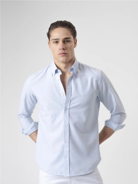 CAMISA OXFORD CELESTE PUROEGO