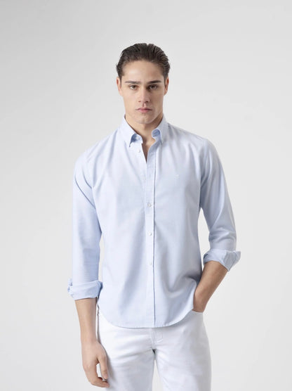 CAMISA OXFORD CELESTE PUROEGO