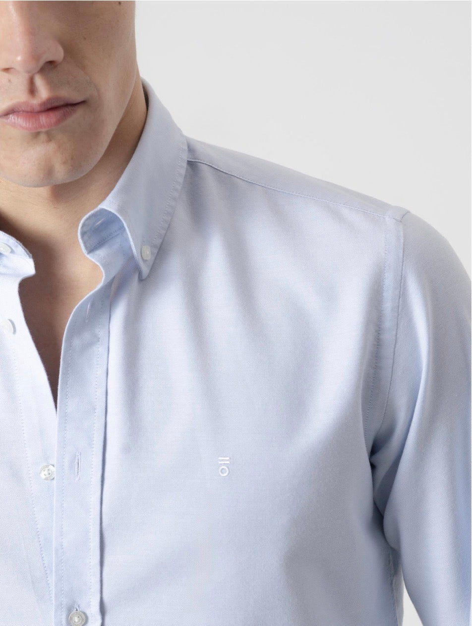 CAMISA OXFORD CELESTE PUROEGO