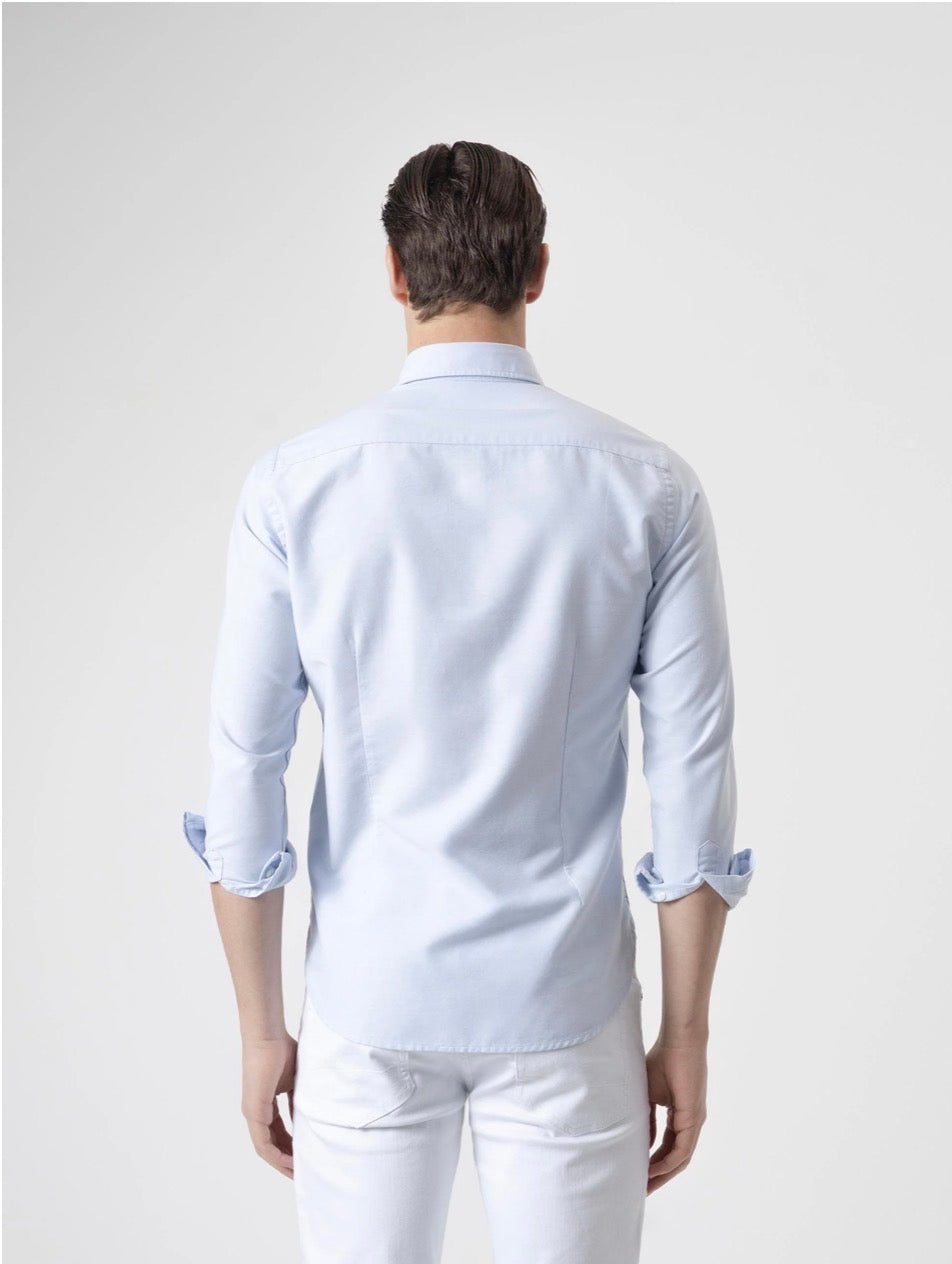 CAMISA OXFORD CELESTE PUROEGO
