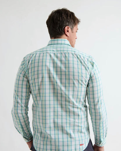 CAMISA LINO CUADRO VERDE AMARILLO WILLIOT