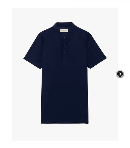 POLO SÚPER ELÁSTICO AZUL MARINO GIANNI LUPO