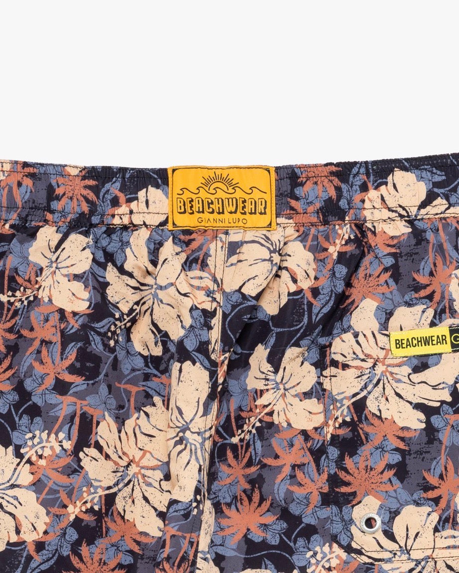 BAÑADOR ESTAMPADO BEIGE GIANNI LUPO