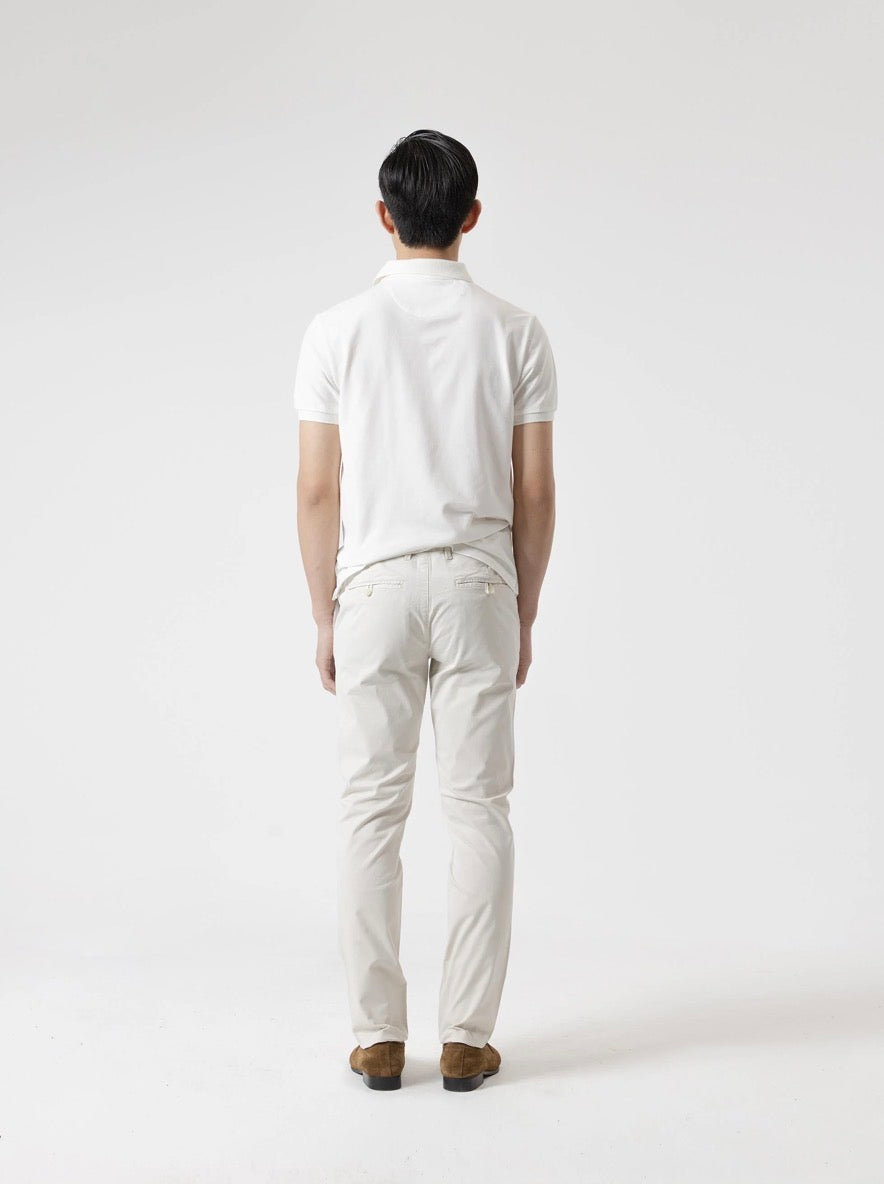 PANTALON CHINO TWILL MARFIL PUROEGO