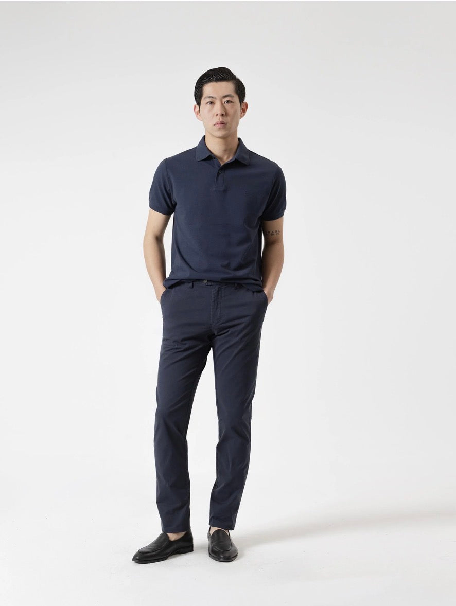PANTALON CHINO TWILL MARINO PUROEGO