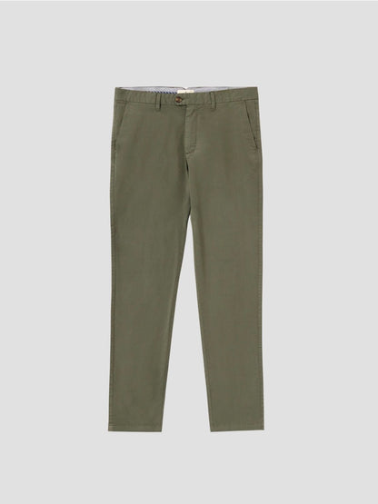 PANTALON CHINO TWILL VERDE PUROEGO