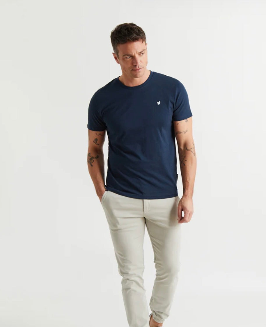 CAMISETA LOGO CLÁSICA AZUL MARINO WILLIOT