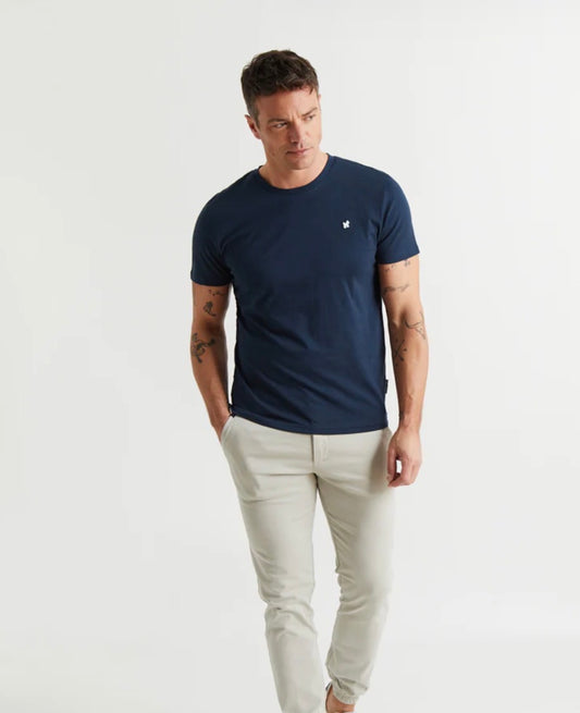 CAMISETA LOGO CLÁSICA AZUL MARINO WILLIOT
