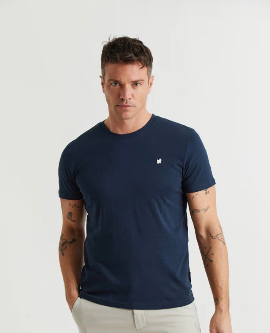CAMISETA LOGO CLÁSICA AZUL MARINO WILLIOT
