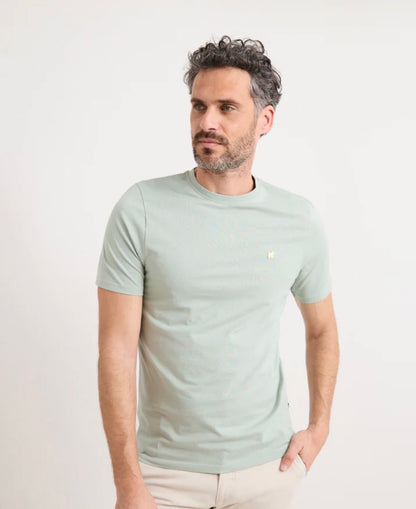 CAMISETA LOGO CLÁSICA KHAKI