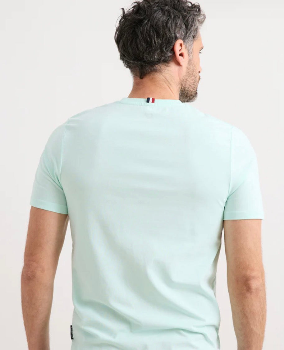 CAMISETA LOGO CLÁSICA TURQUESA WILLIOT
