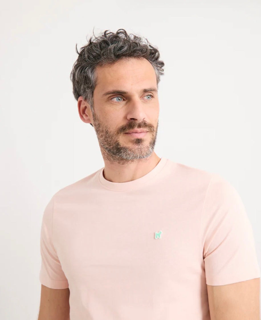 CAMISETA LOGO CLÁSICA ROSA WILLIOT