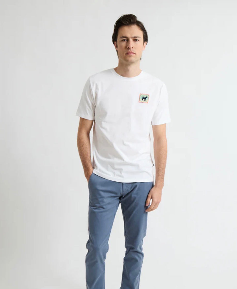 CAMISETA LOGO ÉTNICO BLANCA WILLIOT